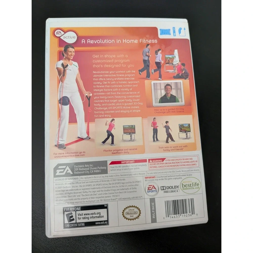 Wii‎ Active Personal Trainer (Nintendo Wii, 2009) - Manual Included Video Game